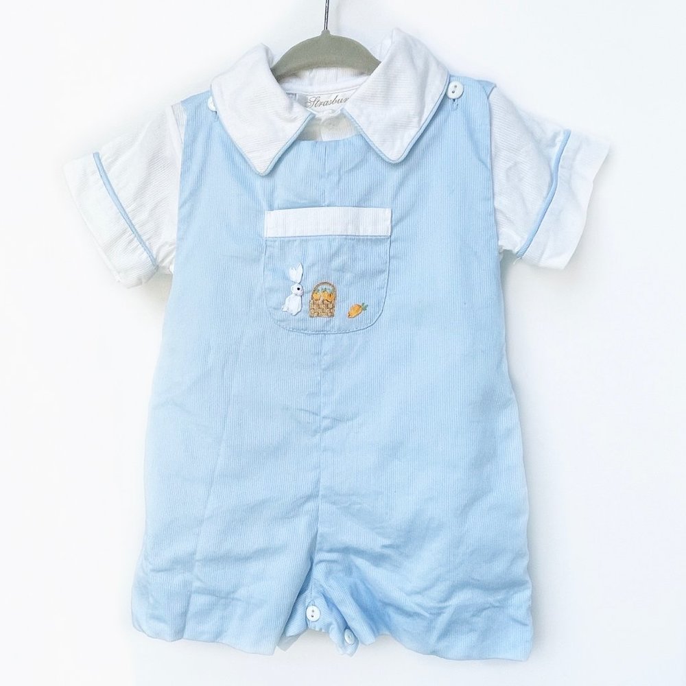 Strasburg Easter 2-Piece Cotton Jon Jon Outfit